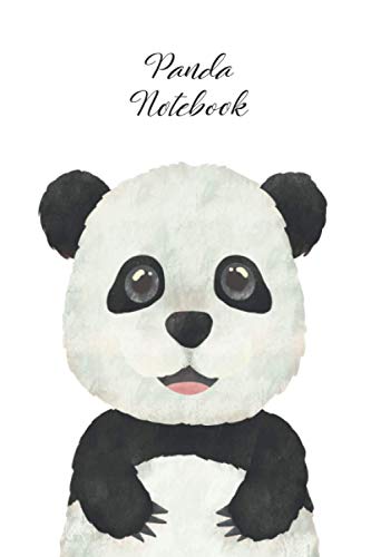 Cute Panda stylish notebook: 6" x 9", 120 pages, Blank Lined notebook, Planner Journal, To do list notebook, Daily Organizer