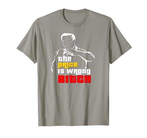 Vintage The Price is Wrong Bitch - Happy Bob Golf Movie TPIR T-Shirt, Men, Slate Grey, XX-Large