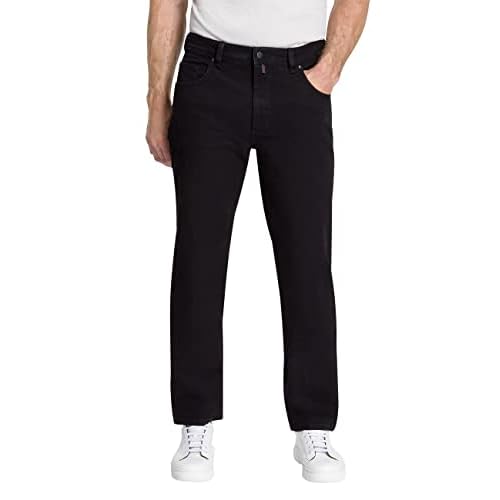 Pioneer Herren Jeans Peter Hose, Schwarz (Schwarz 11), 54