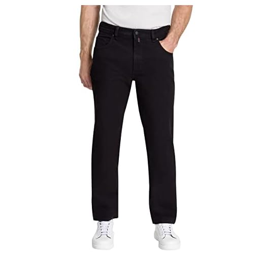 Pioneer Herren Jeans Peter Hose, Schwarz (Schwarz 11), 54