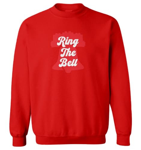 Haase Unlimited Ring The Bell - Liberty Philly Sports Toddler Fleece Crewneck Sweater