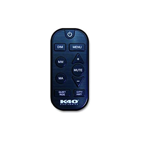 K40 Electronics Wireless RF Remote Control with Visor Clip for K40 Platinum Series Radar Detectors Cover
