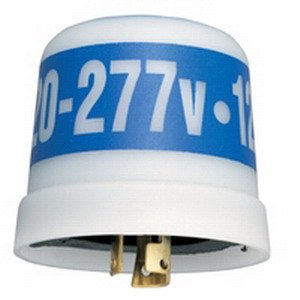 Intermatic LED4536SC Photocontrol, 120/277 VAC, 1000 W Tungsten, 1800 VA Ballast, Twistlock Mount