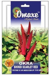 Omaxe Seeds Okra Bhindi Imported Red Exotic Kitchen Garden Seeds Packet, Pack of 2 (B07MJLF2LX) Amazon Price History, Amazon Price Tracker