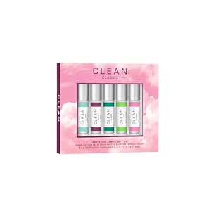 CLEAN CLASSIC Fragrance Discovery Gift Set, Travel Mini Size, Layerable Perfume for Everyday Wear, Long Lasting, Vegan, Phthalate-Free & Paraben-Free