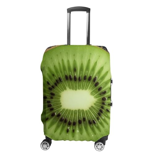 Kiwi Slice Travel Luggage Cover Anti-scratch Suitcase Cover Elastic Suitcase Protective Cover Fits 19-32 Inch Luggage L