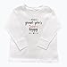 I Make Grand-père's Heart Happy Black or White Infant or Toddler T-Shirt, Grandson or Granddaughter Present, Kid Shirt, Valentine's (Grand-père Heart Happy Shirt)