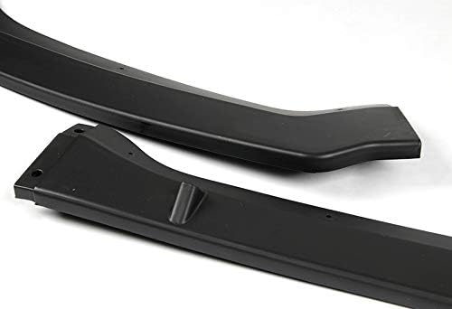 3PCS Front Bumper Lip Kit fit for Compatible with 2019-2022 Nissan Altima Sedan/4DR, Sports-Style Splitter Trim Protection Spoiler, Air-Dam-Chin-Diffuser (Unpainted Matt Black)