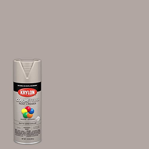 Image of Krylon K05600007 COLORmaxx Spray Paint, Aerosol, Sand Dollar