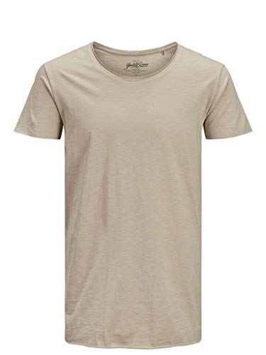 JACK & JONES Herren JJEBAS Tee SS U-Neck 2-Pack, String/REG, XS – Ansicht 3