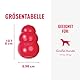 KONG Classic - Füllbares Hundespielzeug - Apportier- und Kauspielzeug für Hunde - Kann Mit Leckerlis Gefüllt Werden - Strapazierfähiges Naturkautschukmaterial - Für Große Hunde