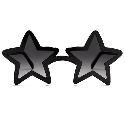 Image of VANLINKER Colorful Star Shape Sunglasses lovely cute sun glasses Party Glasses VL9839