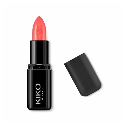 KIKO Milano Smart Fusion Lipstick 410, Labial Rico Y Nutritivo Con Acabado Brillante