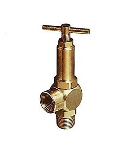 Pressure Relief/Regulating Brass Valve 1/4" Inlet & Outlet w/ 150 PSI Range Farmer Bob's Parts AA110-1/4-150