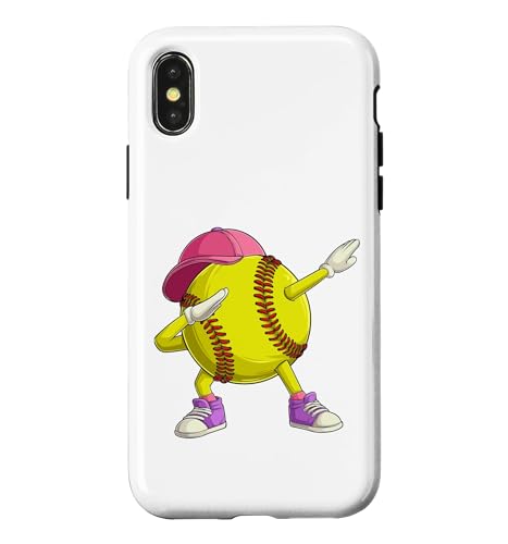 Dabbing Dab Dance �\�t�g�{�[�� �O���t�B�b�N �j�̎q ���̎q ���� �j�� �X�}�z�P�[�X iPhone X/XS �p