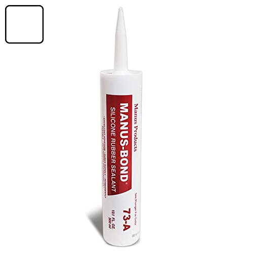 UrMarketOutlet 1X Manus-Bond 73-A Industrial/Repair Sealant Sealer 300ML Silicone Rubber White