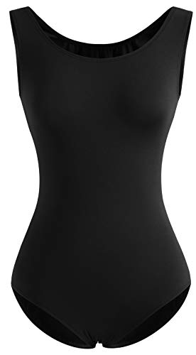 DANSHOW Tank Leotards for Women Dance Ballet Adult Gymnastics(YW4030-XL-06)