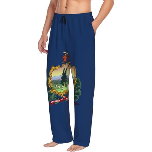 Pantalon de pyjama pour homme Vermont noir taille M la solution confort pour vos nuits - 2