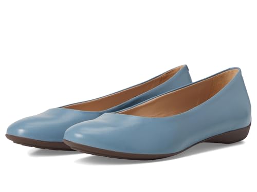 Image of Women's Genuine Leather Comfort Slip on Ballet Flats