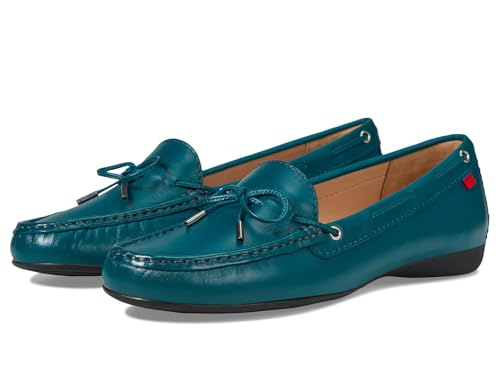 Image of Marc Joseph New York Women's Diana St Loafer, Petrol Napa, 6, Medium
