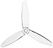 www.prop.city Gemfan Flash 5152 - Crystal Clear - 5.1x5.2x3 Tri-Blade Professional FPV Propeller Efficiency - Durability & Performance - Precision Engineered - 4 Sets - 16 Propellers Total.
