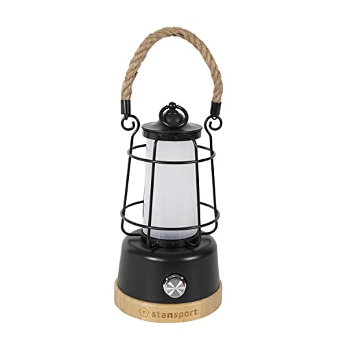 Stansport Rechargeable Hemp Rope Lantern - 1000 Lumen #TOP22