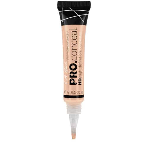 Image of L.A Girl- HD Pro Conceal -Buff | Soft Brush Tip for Easy Application | Crease Resistant | Blendable and Buildable formula | Concealer Provides Natural Coverage | 8 G