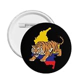 Abelardo De La Espriella Tigre 2026 Colombia President Election Pin Brooch Button Pins Round Badges