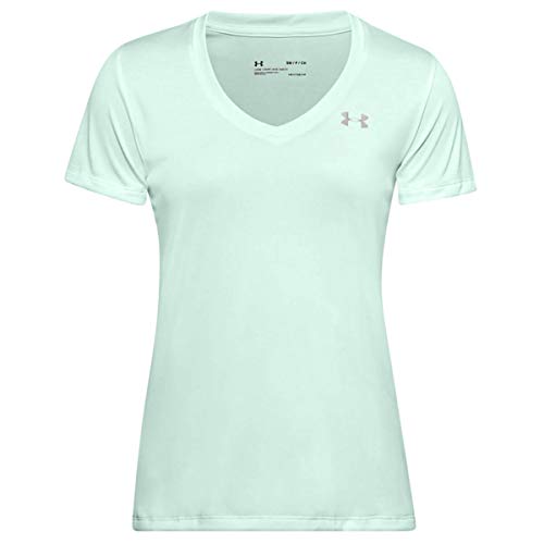 Image of Under Armour Womens Tech V-Neck Twist Short-Sleeve T-Shirt