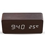 Brillo ajustable: la pantalla LED tiene tres configuraciones de brillo diferentes para que sea adecuada para cualquier habitación en el hogar o incluso en el trabajo.