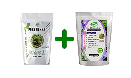 Indigo Powder + Pure Henna Powder 400g Bundle Indigo Powder + Pure Henna Powder 400g Bundle