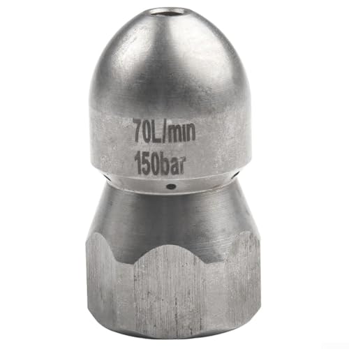 Professional Grade Nozzle Heavy-Duty Clog Removal - Ideal Drain Jetter Hose Cleaning(01)