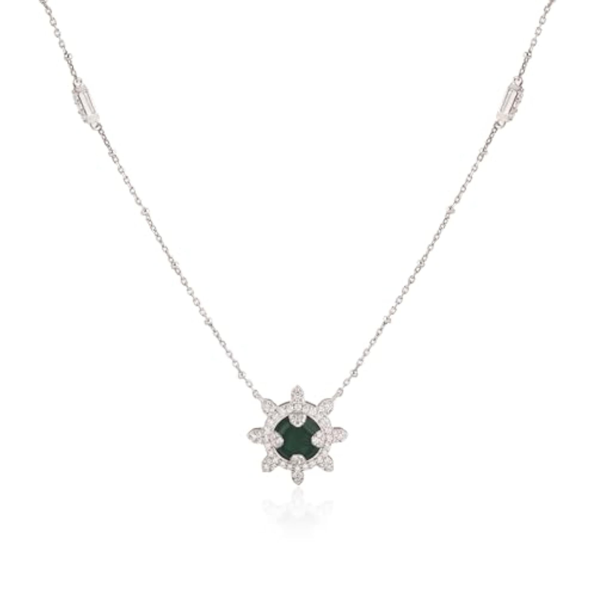 925 Sterling Silver Starlight Drizzle Lariat Necklace, Romantic Gift