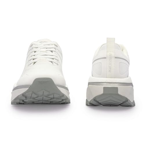 Image of Red Tape Women's Sport Shoes White Mesh TPU Round Lace-Up, 5 UK