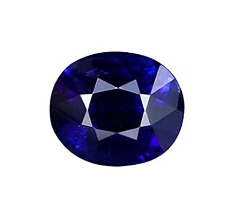 Saphir Bleu Neelam 3,25 Ratti pour Méditation Pierre Naturelle AAA+ avec Certificat