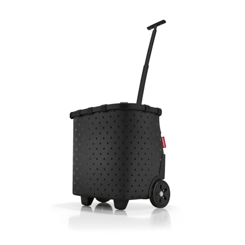 REISENTHEL OE7076 CARRYCRUISER FRAME Trolley Unisex Adult GLOSSY DOTS BLACK Taille Unica