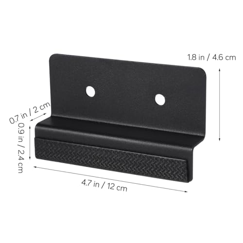 Image of PRETYZOOM Foot Pull Cabinet Handle Carbon Steel Hidden Toe Pull for Kitchen Trash Drawer Hands-Free Easy Installation