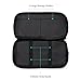 alavisxf xx Car CD Holder, DVD Vehicle Visor Storage Organizer, Large Capacity CD Visor Case with 12 Sleeves, 1 Mesh Pocket, 1 Pen Holder, 1 Back Inner Pocket (Black)