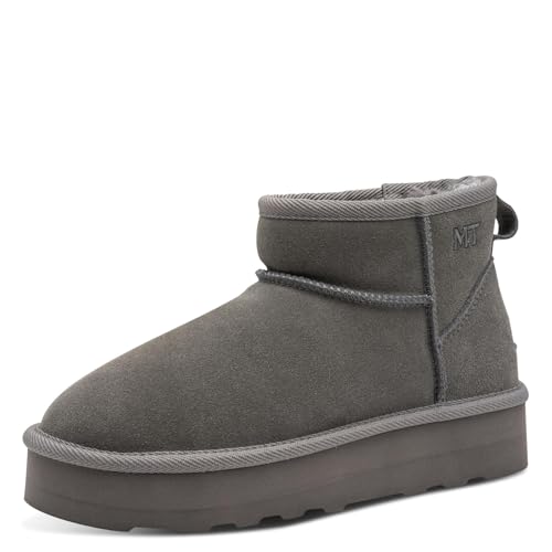 MARCO TOZZI Mode Stiefel 2 26481 45, Botas de Moda Mujer, Gris Grafito, 39 EU