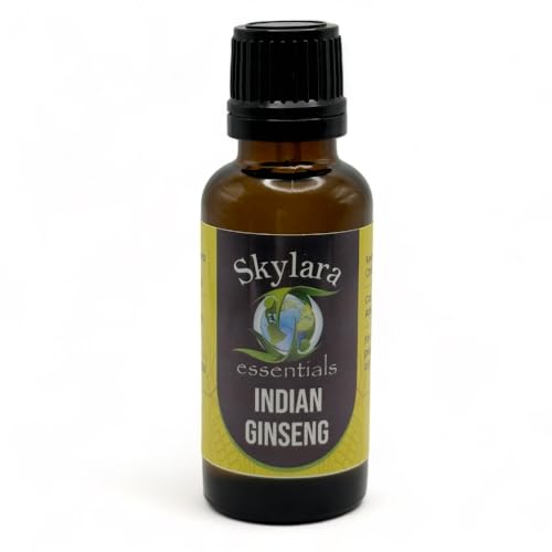Pure Ginseng Herb Essential Oil - 100% Natural and Therapeutic Grade 30ml