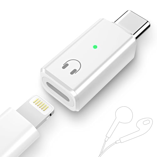 ���C�g�j���O �^�C�vc �ϊ� �C���z���Ή��u2026NEW�v1�� Lighting USB-C �ϊ��C���z���Ή�, �w�b�h�t�H���W���b�N-�I�[�f�B�I �ʘb�E���y�EHiFi���ʒ��ߑΉ� iPhone 17/16/15 Pro Max/iPad/Galaxy 