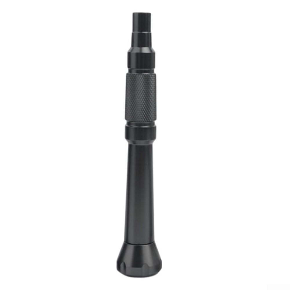 Black Screwdriver Handle, Precision Magnetic Screwdriver Handle Holder Repair Hand Tool for 4Mm Hex Bits