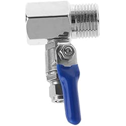Filtro Para Llave De Paso JENOR Purificador de agua Válvula de bola de entrada de ósmosis inversa Tee 1/2 pulgadas BSP a 1/4 pulgadas tubo