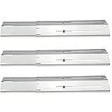 Denmay 30 bis 53cm Einstellbare Hitzeschild Universal Brennerabdeckung Erstklassiger Edelstahl 304 für Landmann, Enders San Diego, Enders Boston Pro, Taino Red/Pro 4, Metro Tarrington House, 3 Pack