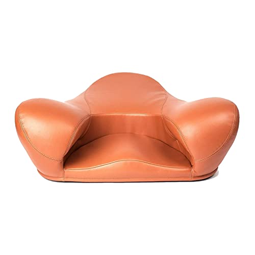 Alexia Meditation Seat (Vegan Leather, Orange)
