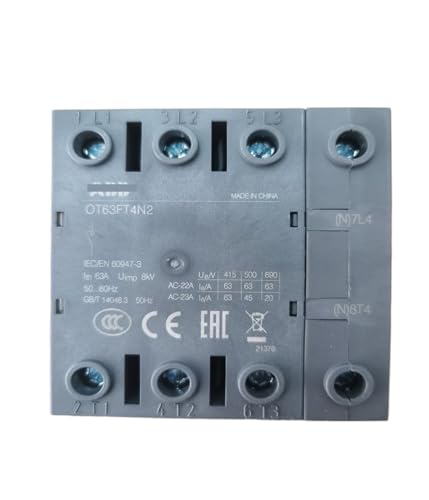 Disconnect Switch, OT63FT4N2,63A
