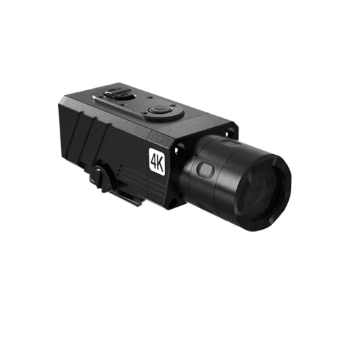 LWDOZMD pour RunCam pour Scope Cam 2 4K Airsoft Camera avec Digital pour Zoom Custom Crosshairs IP64 Étanche 1400mAh 128GB Contrôle APP pour Paintball(L25...