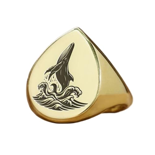 Bague baleine en poire argent 925 cadeau vintage