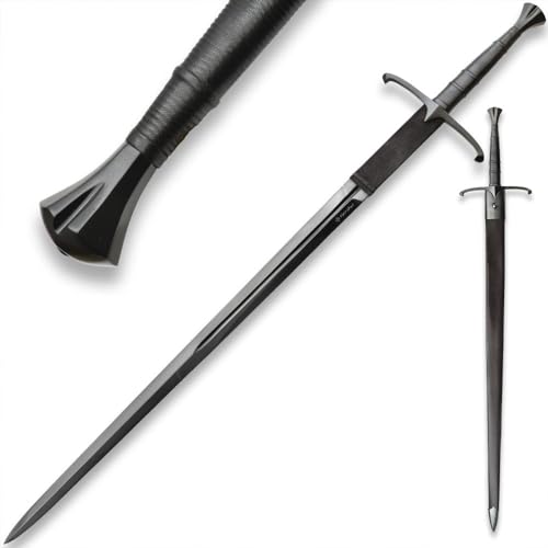 Honshu Historic Black Claymore Sword and Scabbard