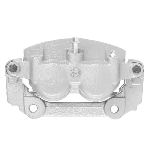 Image of Detroit Axle - Front Left Brake Caliper for Ford 1998-2002 Crown Victoria | Lincoln Town Car Mercury Grand Marquis, Driver Side Disc Brake Caliper with Bracket 1999 2000 2001 Replacement